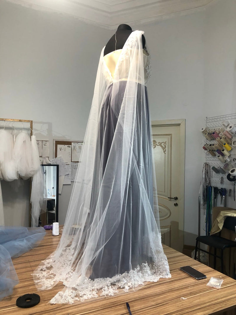 Cape and Capelet Wedding Dresses: A Modern Alternative to the Veil