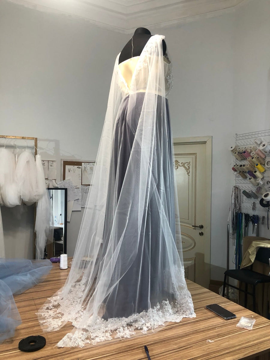 Cape and Capelet Wedding Dresses: A Modern Alternative to the Veil