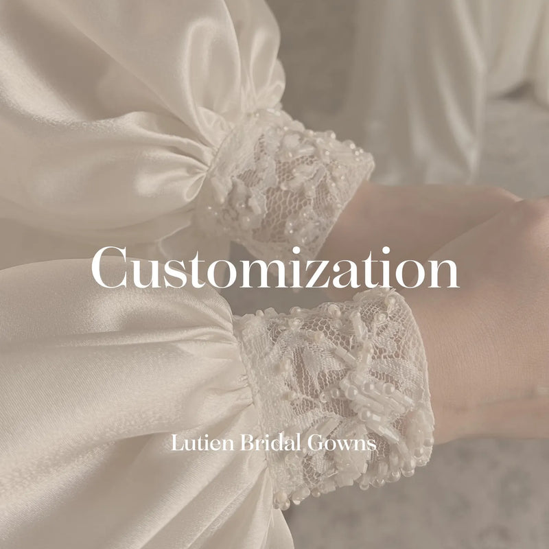 Customization of Your Wedding Dress