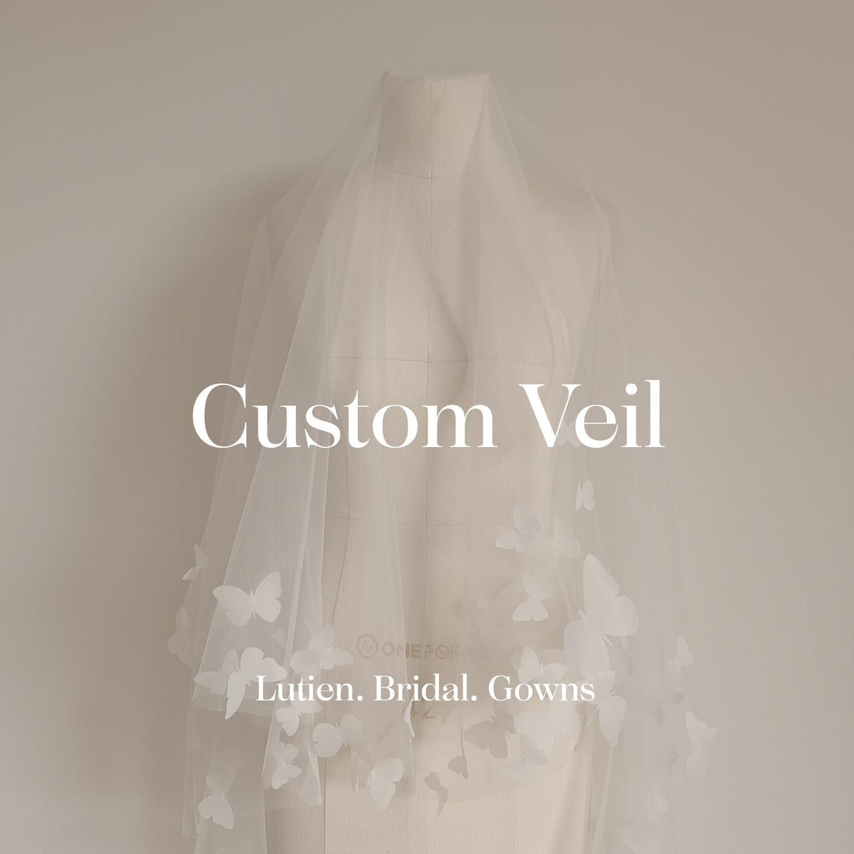 Bridal veil made to order — Lutien Bridal
