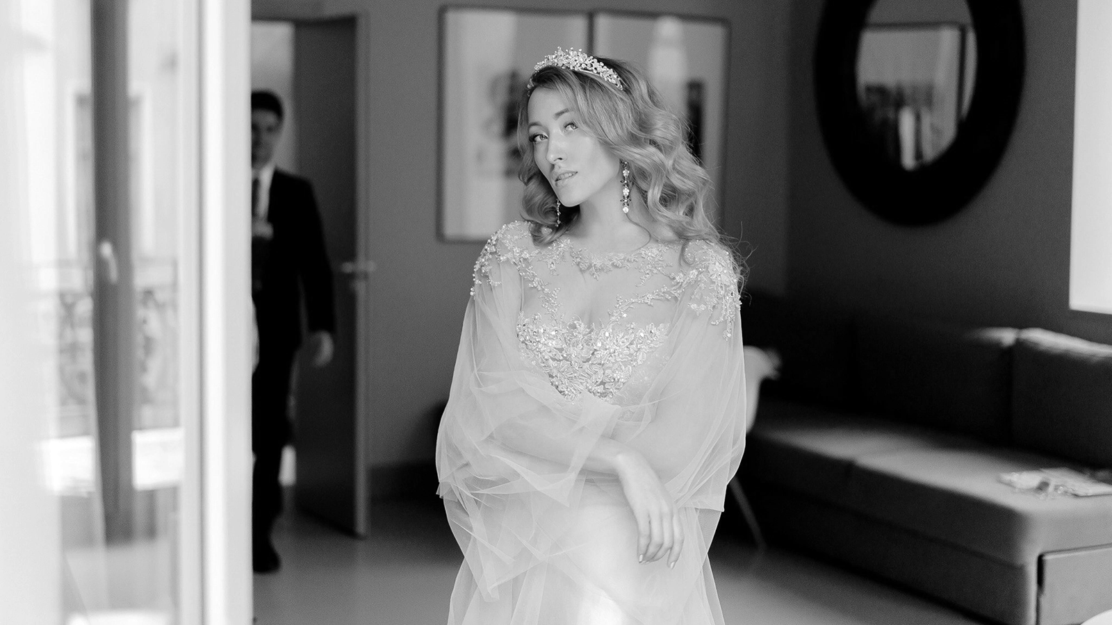How one dress became the centerpiece of Anastasia's stunning winter wedding
