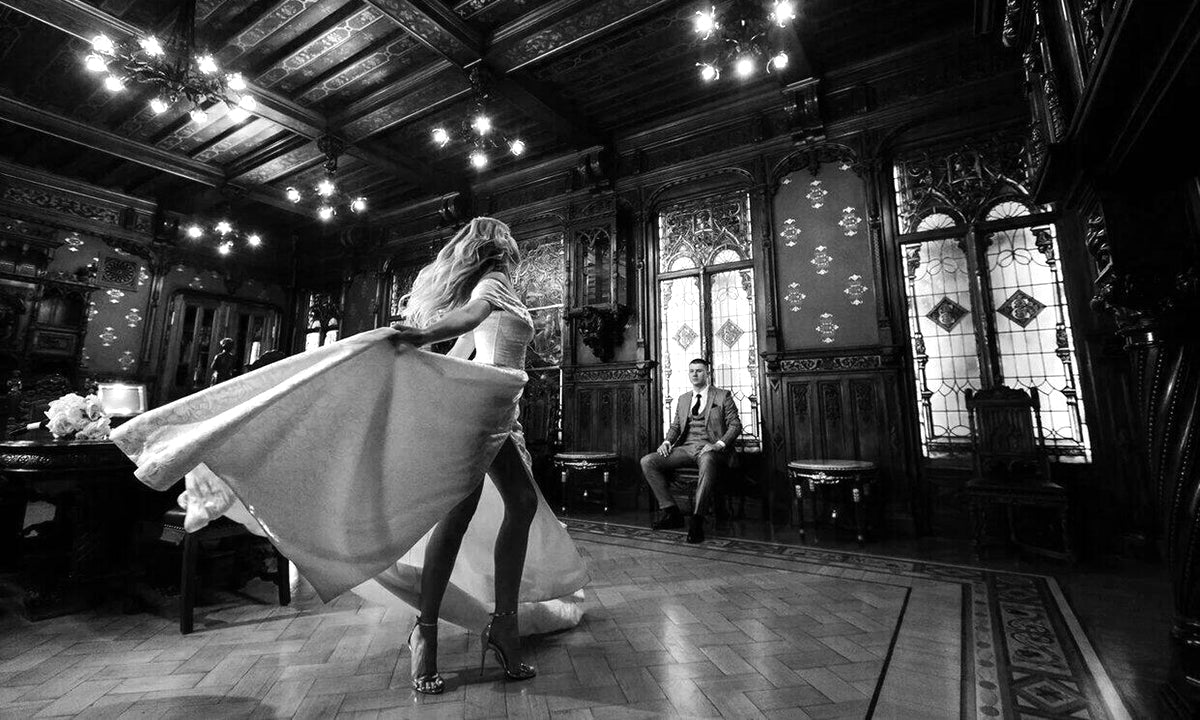 La robe de mariée de Julia : Une histoire de surprises et de créativité