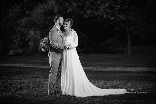 La robe de mariée en soie parfaite