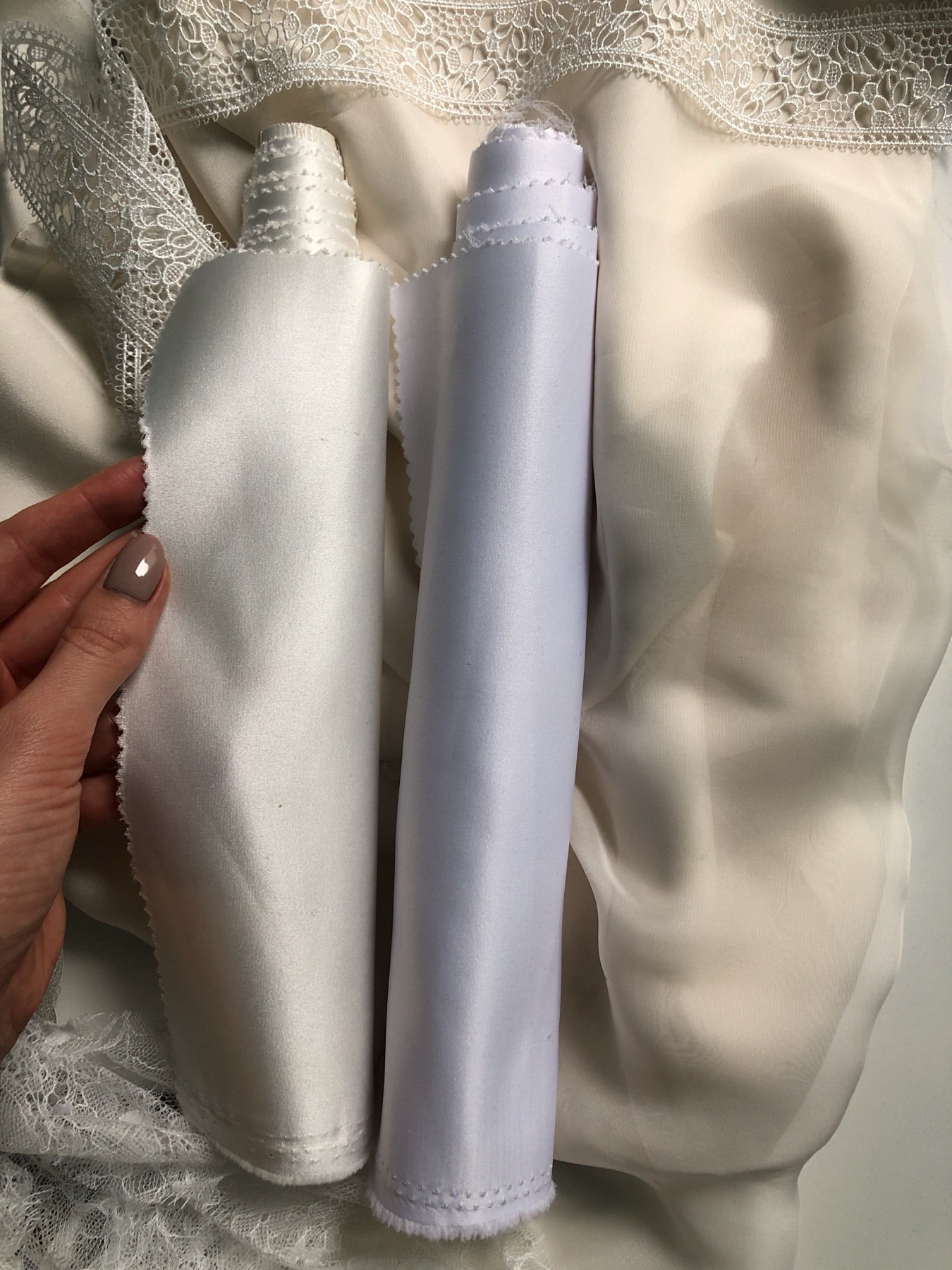 Natural Silk vs. Artificial Silk in a Wedding Dress: What Actually Changes