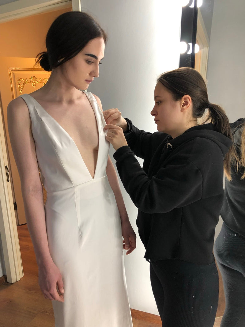 How a Custom Wedding Dress Handles Weight Changes Before the Wedding
