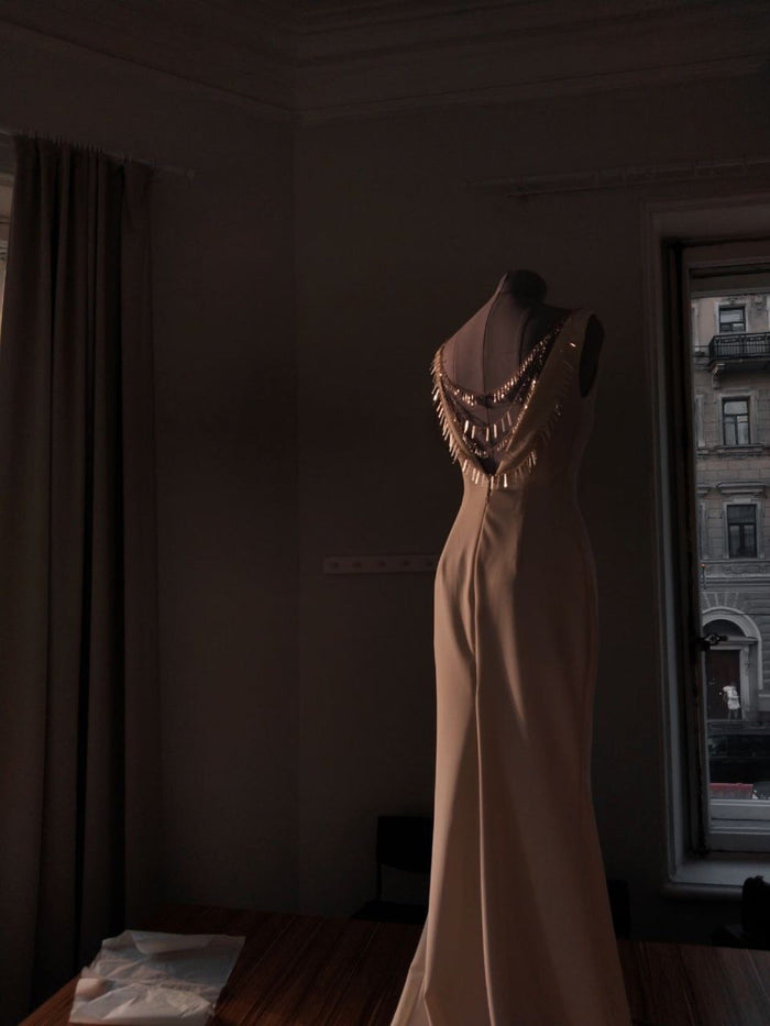 Tall Bride, Custom Wedding Dress: Length Where You Want It