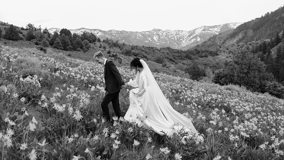 Romance satinée : l’histoire du mariage de Melina