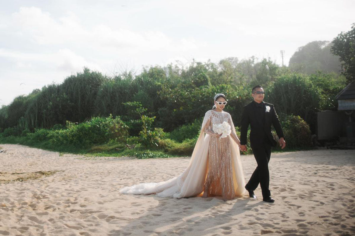 Embroidered Wedding Dress: Whitney’s Custom Bridal Gown
