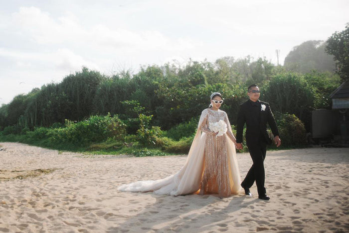 Embroidered Wedding Dress: Whitney’s Custom Bridal Gown