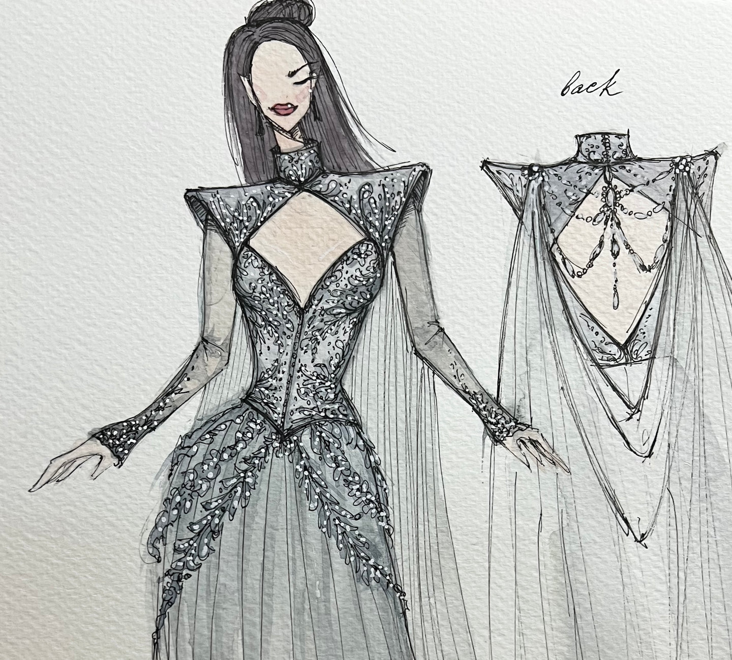 Fantasy_dress_watercolor_sketch